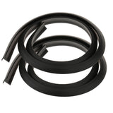 Max 2x Tire Tyre Eyebrow Wheel Arch Mud Flap Protective Trims Strip -Black - Aladdin Shoppers