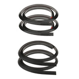 Max 2x Tire Tyre Eyebrow Wheel Arch Mud Flap Protective Trims Strip -Black - Aladdin Shoppers