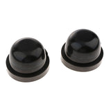 Max 2x Universal HID LED Headlight Headlamp Dust Cover Light Cap Dustproof 75mm - Aladdin Shoppers