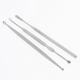 Max 3 Pcs Portable Stainless Steel Ear Pick Tool Set Home Travel Men Women Kids - Aladdin Shoppers