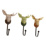 Max 3 Pcs/Set Decorative Coat Hook Resin for Keys Coat Scarf Handbag Deer - Aladdin Shoppers