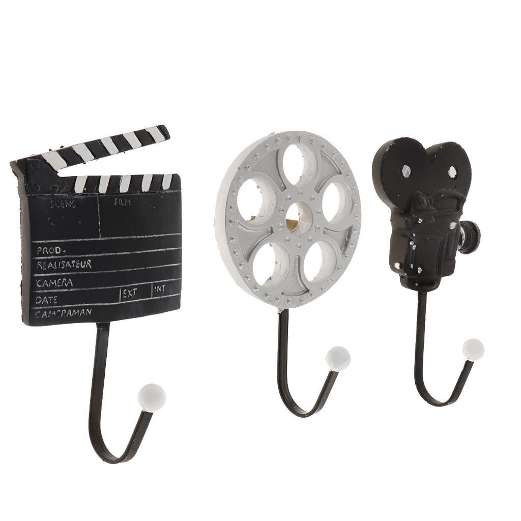 Max 3 Pcs/Set Decorative Coat Hook Resin for Keys Coat Scarf Handbag Film - Aladdin Shoppers