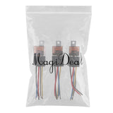 Max 3 Pieces Automotive Electronic 12V 80A 5 Pin SPDT Relay with Harness Socket - Aladdin Shoppers