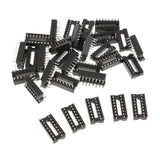 Max 30pcs 2.54mm Row Pitch Pins Soldering DIP IC Chip Socket Adaptor 16P Standard - Aladdin Shoppers