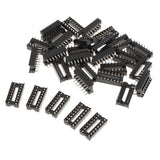 Max 30pcs 2.54mm Row Pitch Pins Soldering DIP IC Chip Socket Adaptor 16P Standard - Aladdin Shoppers