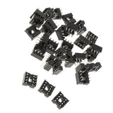 Max 30pcs 2.54mm Row Pitch Pins Soldering DIP IC Chip Socket Adaptor 8P Standard - Aladdin Shoppers