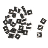 Max 30pcs 2.54mm Row Pitch Pins Soldering DIP IC Chip Socket Adaptor 8P Standard - Aladdin Shoppers