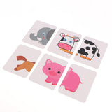 Max 32 Pieces Preschool Educational Flash Cards for Kids Animals - Aladdin Shoppers