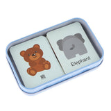 Max 32 Pieces Preschool Educational Flash Cards for Kids Animals - Aladdin Shoppers