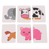 Max 32 Pieces Preschool Educational Flash Cards for Kids Animals - Aladdin Shoppers