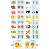 Max 32 Pieces Preschool Educational Flash Cards for Kids Animals - Aladdin Shoppers
