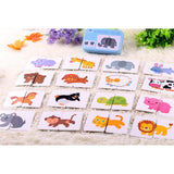 Max 32 Pieces Preschool Educational Flash Cards for Kids Animals - Aladdin Shoppers