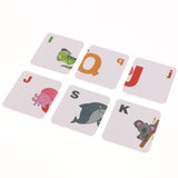 Max 32 Pieces Preschool Educational Flash Cards for Kids Animals and Letters - Aladdin Shoppers