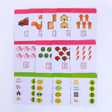 Max 35pcs Flash Cards for Kindergarten Toddlers Preschool Education Math - Aladdin Shoppers