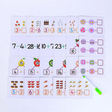 Max 35pcs Flash Cards for Kindergarten Toddlers Preschool Education Math - Aladdin Shoppers