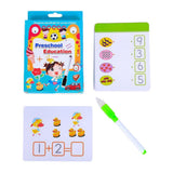 Max 35pcs Flash Cards for Kindergarten Toddlers Preschool Education Math - Aladdin Shoppers