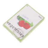 Max 35Pcs Kids Early Educational English Sight Word Flash Cards About Food - Aladdin Shoppers