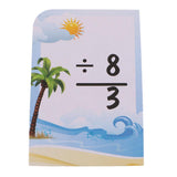 Max 36 Pieces Math Flash Cards for Elementary School Grades PK-3 Division - Aladdin Shoppers