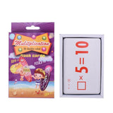 Max 36 Pieces Math Flash Cards for Elementary School Grades PK-3 Multiplication - Aladdin Shoppers