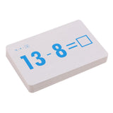 Max 36 Pieces Math Flash Cards for Elementary School Grades PK-3 Subtraction - Aladdin Shoppers