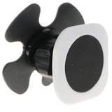 Max 360 Degree Universal Car Magnetic Holder Mount for Mobile Phones White - Aladdin Shoppers