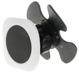 Max 360 Degree Universal Car Magnetic Holder Mount for Mobile Phones White - Aladdin Shoppers