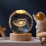 Max 3D Crystal Ball Night Lights LED Educational Light Desk Decor Milky Way - Aladdin Shoppers