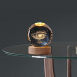 Max 3D Crystal Ball Night Lights LED Educational Light Desk Decor Milky Way - Aladdin Shoppers