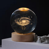 Max 3D Crystal Ball Night Lights LED Educational Light Desk Decor Milky Way - Aladdin Shoppers