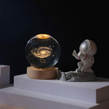 Max 3D Crystal Ball Night Lights LED Educational Light Desk Decor Milky Way - Aladdin Shoppers