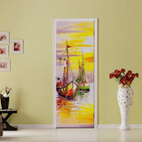 Max 3D DIY Self Adhesive Wall Door Fridge Sticker Art Decal Mural Wallpaper B - Aladdin Shoppers