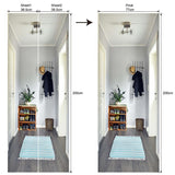 Max 3D DIY Self Adhesive Wall Door Fridge Sticker Art Decal Mural Wallpaper C - Aladdin Shoppers