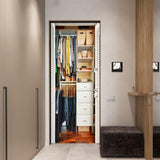 Max 3D door sticker removable wall sticker wallpaper door mural 90 x 200cm Pattern D - Aladdin Shoppers