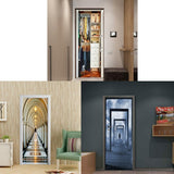 Max 3D Removable Art Door Murals Decals Wall Stickers for Home DIY Decoration S1 - Aladdin Shoppers