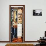 Max 3D Removable Art Door Murals Decals Wall Stickers for Home DIY Decoration S1 - Aladdin Shoppers