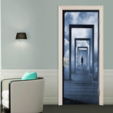 Max 3D Removable Art Door Murals Decals Wall Stickers for Home DIY Decoration S2 - Aladdin Shoppers
