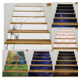 Max 3D Stair Risers Decal Tiles Self Adhesive DIY Ladder Mural Decals Sticker a - Aladdin Shoppers