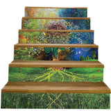 Max 3D Stair Risers Decal Tiles Self Adhesive DIY Ladder Mural Decals Sticker h - Aladdin Shoppers