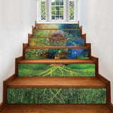 Max 3D Stair Risers Decal Tiles Self Adhesive DIY Ladder Mural Decals Sticker h - Aladdin Shoppers