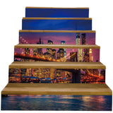 Max 3D Stair Risers Decal Tiles Self Adhesive DIY Ladder Mural Decals Sticker n - Aladdin Shoppers