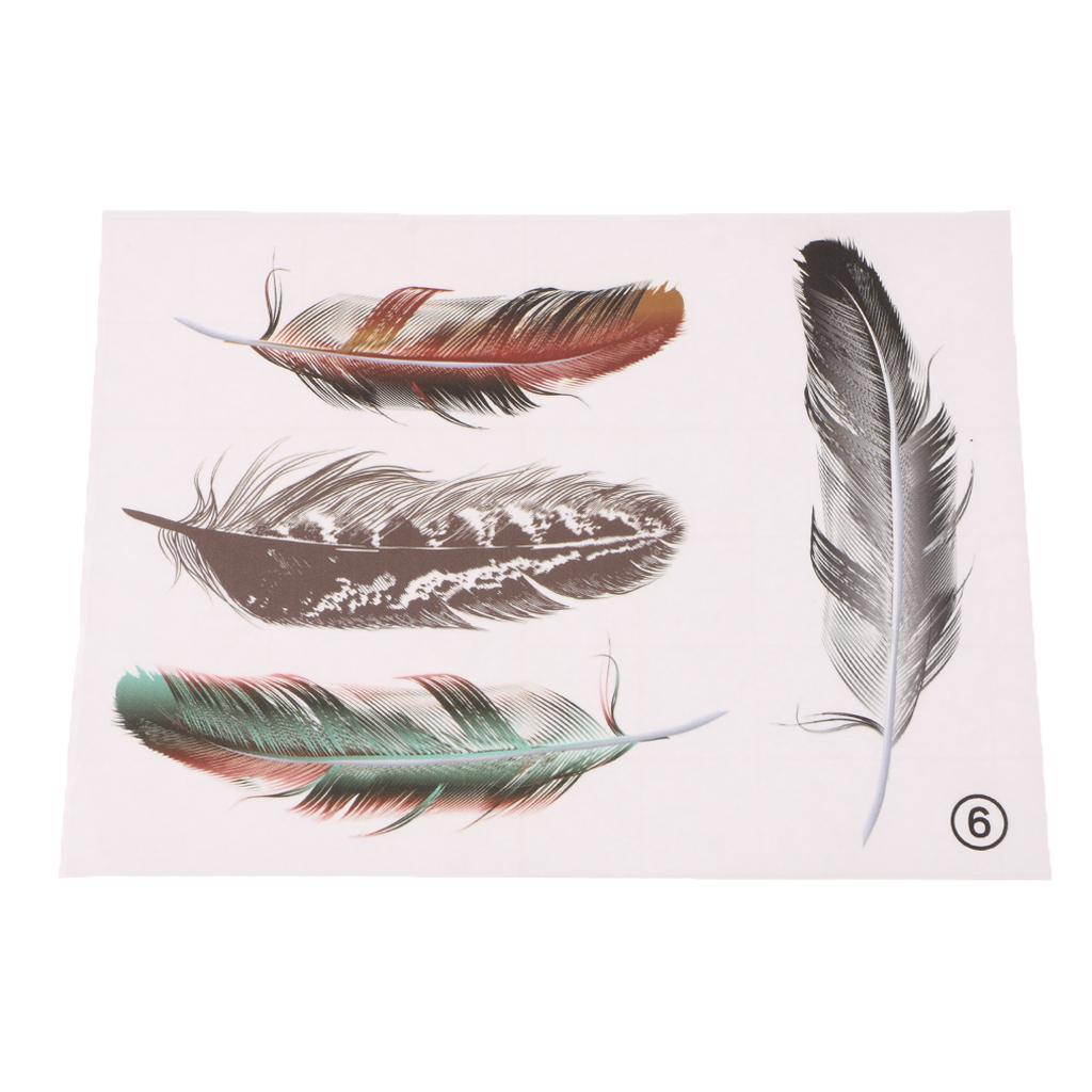 Max 3D Style Feather Car Exterior Interior Scratch Sticker Decal Cover Color 6 - Aladdin Shoppers