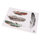 Max 3D Style Feather Car Exterior Interior Scratch Sticker Decal Cover Color 6 - Aladdin Shoppers