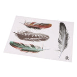 Max 3D Style Feather Car Exterior Interior Scratch Sticker Decal Cover Color 6 - Aladdin Shoppers