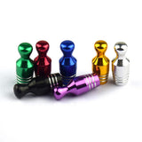 Max 4 Pieces Car Valve Cap Bowling Car Tire Valve Cap Air Dust Cover Red - Aladdin Shoppers