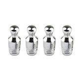 Max 4 Pieces Car Valve Cap Bowling Car Tire Valve Cap Air Dust Cover Silver - Aladdin Shoppers