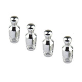 Max 4 Pieces Car Valve Cap Bowling Car Tire Valve Cap Air Dust Cover Silver - Aladdin Shoppers