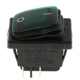 Max 4 Pin On-Off Car Boat Lighted Rocker Toggle Switch Waterproof 12V Green - Aladdin Shoppers