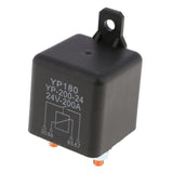Max 4 Pin Waterproof Automotive Car Starting Starter Relay Block Holder 24V 200A - Aladdin Shoppers