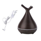 Max 400ml Aroma Essential Oil Diffuser Ultrasonic Air Humidifier Wood Grain A - Aladdin Shoppers
