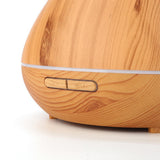 Max 400ml Aroma Essential Oil Diffuser Ultrasonic Air Humidifier Wood Grain B - Aladdin Shoppers